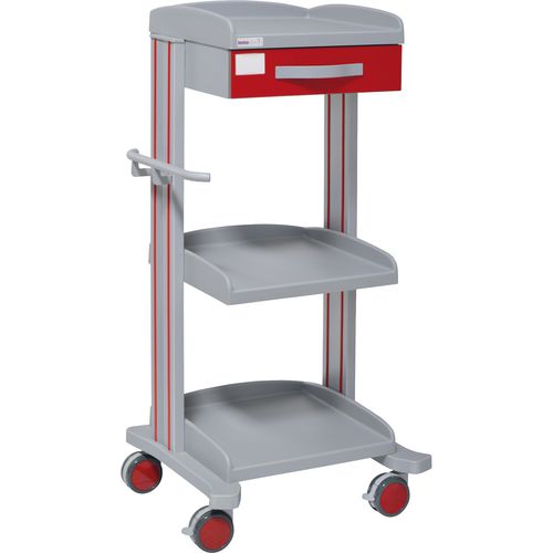 Carrello ospedaliero - 70055 - Inmoclinc - multifunzione / con cassetti / 3 ripiani
