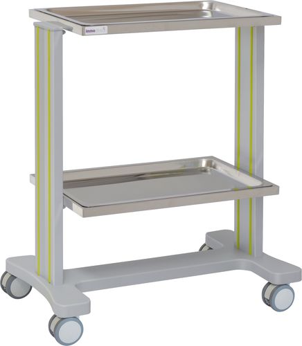 Carrello ospedaliero - 70090 - Inmoclinc - multifunzione / 2 vassoi
