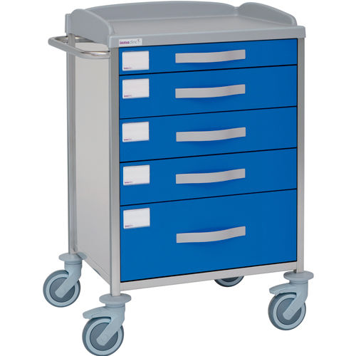 Carrello ospedaliero - 10900 - Inmoclinc - multifunzione / in acciaio inossidabile / 5 cassetti
