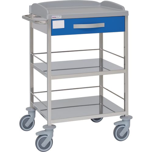 Carrello ospedaliero - 10555 - Inmoclinc - multifunzione / in acciaio inossidabile / con cassetti