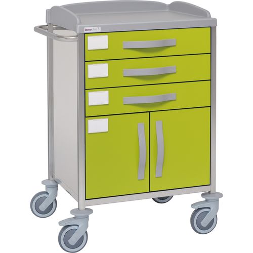 Carrello ospedaliero - 10575 - Inmoclinc - multifunzione / in acciaio inossidabile / 3 cassetti