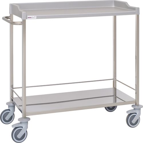 Carrello ospedaliero - 10800 - Inmoclinc - multifunzione / in acciaio inossidabile / 2 ripiani