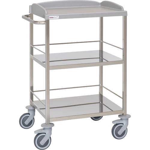 Carrello ospedaliero - 10530 - Inmoclinc - multifunzione / in acciaio inossidabile / 3 ripiani