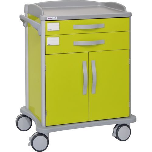 Carrello ospedaliero - 50050 - Inmoclinc - multifunzione / 2 cassetti / a doppia porta