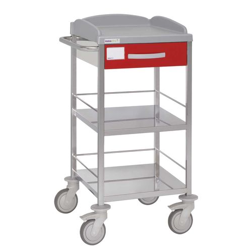 Carrello ospedaliero - 10405 - Inmoclinc - per uso generale / multifunzione / in acciaio inossidabile