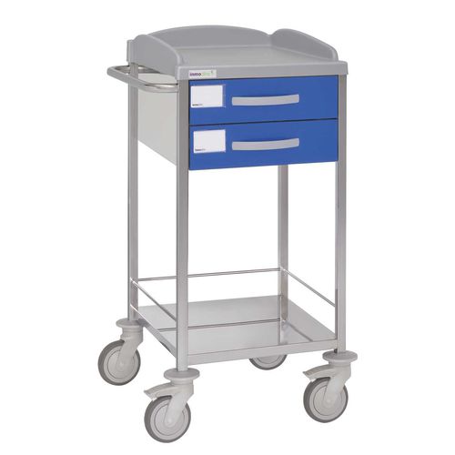 Carrello ospedaliero - 10410 - Inmoclinc - per uso generale / multifunzione / in acciaio inossidabile