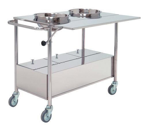 Carrello per gesso - 10202 - Inmoclinc - con vaschetta / con vaschetta