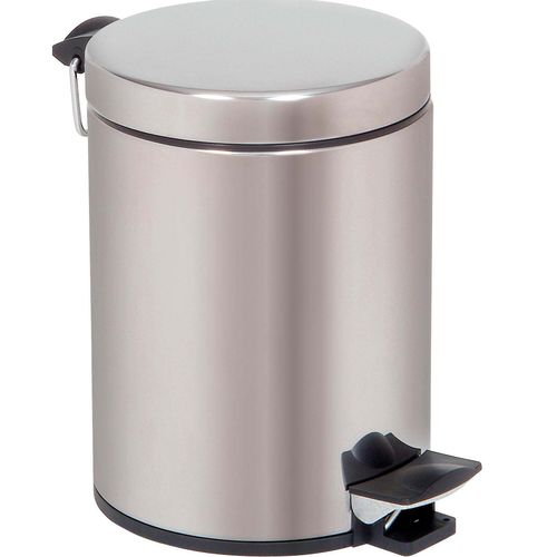 Pattumiera in acciaio inossidabile - 5L | 11103 - Inmoclinc - a pedale