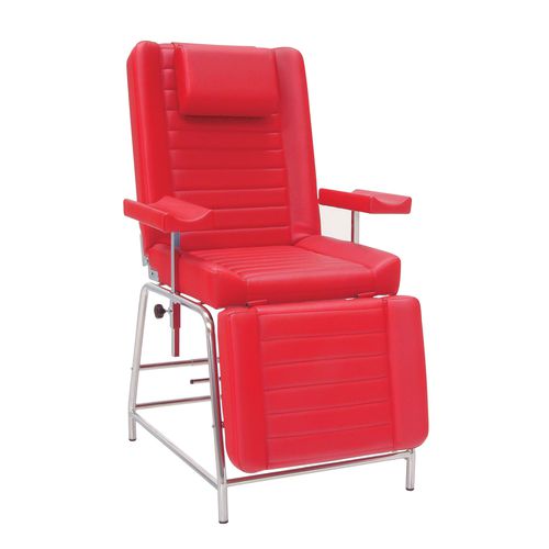 Poltrona per prelievo di sangue manuale - 21182 - Inmoclinc - a 3 sezioni / ad altezza fissa / inclinabile