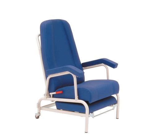 Poltrona da riposo manuale - 21158 - Inmoclinc - con schienale regolabile / con rotelle / con poggiagambe