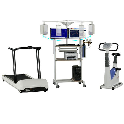 Stazione per prova da sforzo cardiorespiratorio - Innomed Medical - con tappeto scorrevole / con cyclette