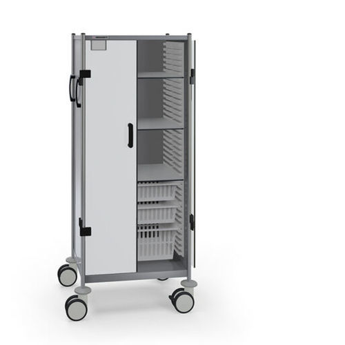 Carrello ospedaliero - 606 DN.(3)60.(2)72.73 - Insausti - di trasporto / in acciaio inossidabile / a doppia porta