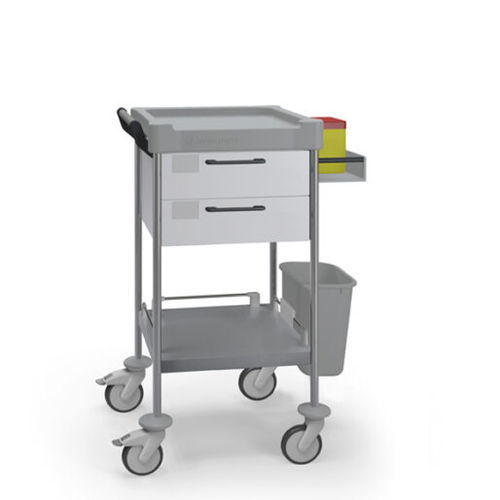 Carrello medico - Q102 W - Insausti - per trattamenti / in acciaio inossidabile / in polietilene