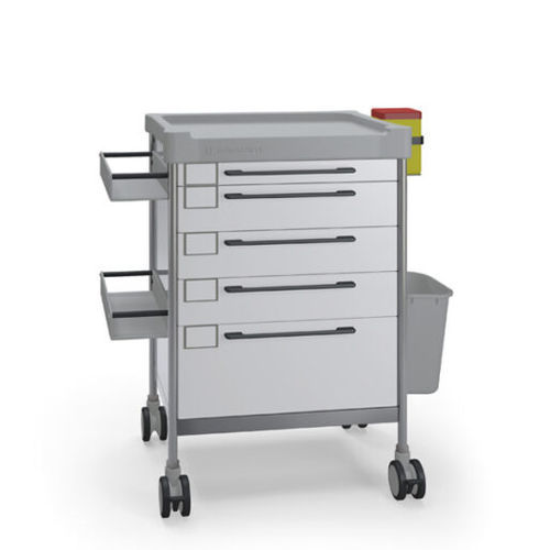 Carrello per terapia intensiva - 3153 W - Insausti - per anestesia / per sala operatoria / ospedaliero