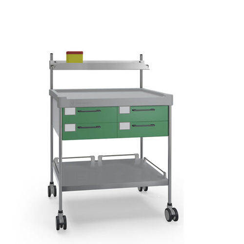 Carrello per terapia intensiva - 3800 G - Insausti - per anestesia / per sala operatoria / ospedaliero