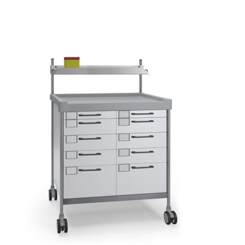 Carrello medico - 3818 W - Insausti - per uso generale / multifunzione / in acciaio inossidabile