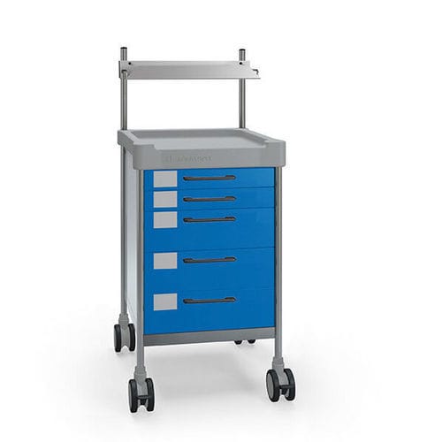 Carrello medico - Q002LW B - Insausti - per trattamenti / in acciaio inossidabile / in polietilene