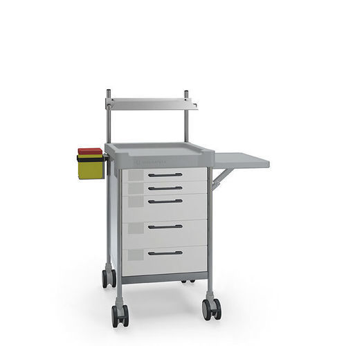 Carrello medico - Q003LW W - Insausti - per trattamenti / in acciaio inossidabile / in polietilene
