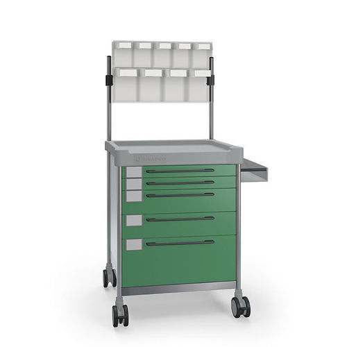 Carrello medico - 3105LW G - Insausti - per trattamenti / in acciaio inossidabile / in polietilene