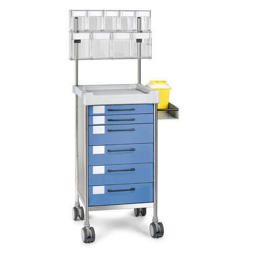 Carrello medico - Q091 B - Insausti - ospedaliero / per trattamenti / multifunzione