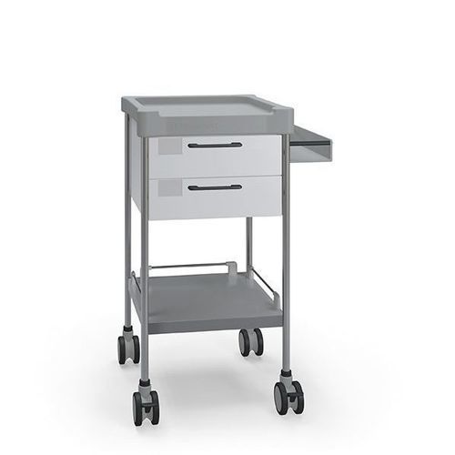 Carrello medico - Q025 W - Insausti - multifunzione / in acciaio inossidabile / in polietilene