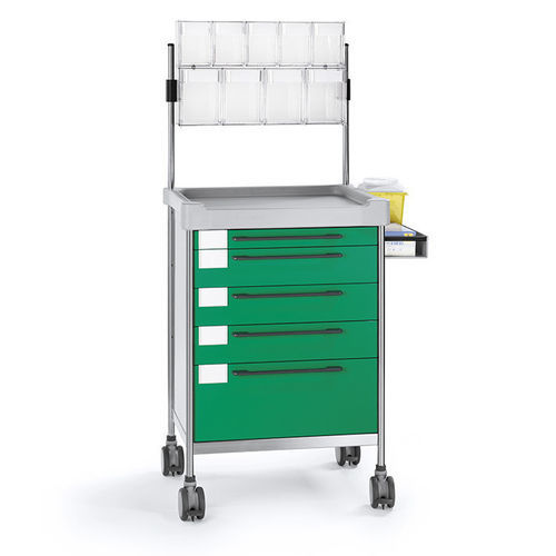 Carrello MRI - 3607MRI G - Insausti - multifunzione / in acciaio inossidabile / in polietilene