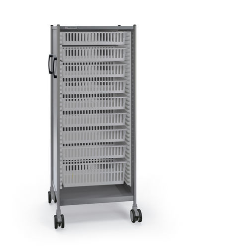Carrello per sala operatoria - 706 OP.(8)72.73 - Insausti - di stoccaggio / in acciaio inossidabile / con cestello
