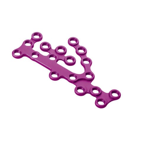 Placca di compressione per calcagno - RIMBUS - Intercus - bloccata / in metallo