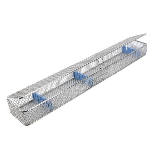 Vassoio di sterilizzazione per strumenti - 08774 - Key Surgical - in acciaio inossidabile / in silicone / perforato