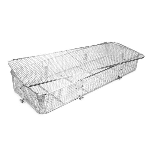 Vassoio di sterilizzazione per strumenti - 08801 - Key Surgical - in acciaio inossidabile / perforato / con griglia