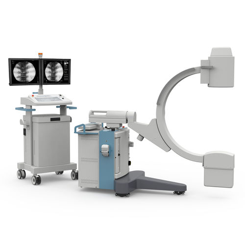 Amplificatore di brillanza mobile - RADIUS AFG - Intermedical - con tubo intensificatore di immagine / con colonna video