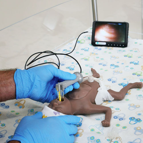 Videolaringoscopio pediatrico - NeoScope - International Biomedical  - monouso / con lama