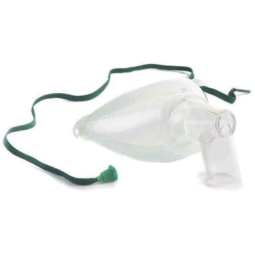 Maschera per tracheostomia per tracheotomia - 1200050 - Intersurgical  - in PVC / regolabile / trasparente