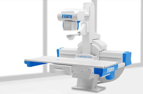 Sistema di radiofluoroscopia digitale - Clinodigit FLO - ITALRAY - per radiografia multidisciplinare / con tavolo ribaltabile / a pavimento