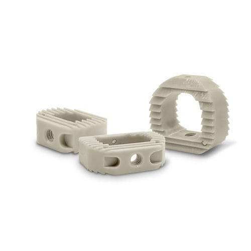Gabbia intersomatica cervicale - Jeil Medical Corporation - via anteriore / in PEEK