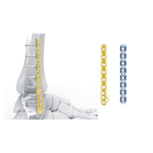 Placca di compressione per fibula - ARIX 3.5 - Jeil Medical Corporation - distale / anterolaterale / bloccata