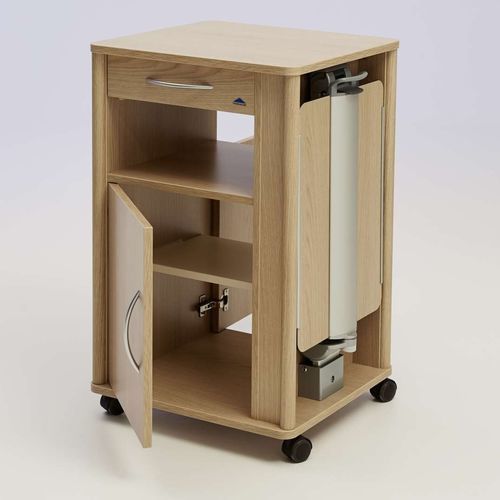 Comodino con rotelle - Alcamo - Stiegelmeyer GmbH & Co. KG - con tavolino servitore / con cassetti