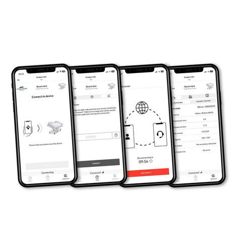 Applicazione mobile di gestione dati - OneConnect™ - Stiegelmeyer GmbH & Co. KG - di monitoraggio / per reportistica / di gestione di letti