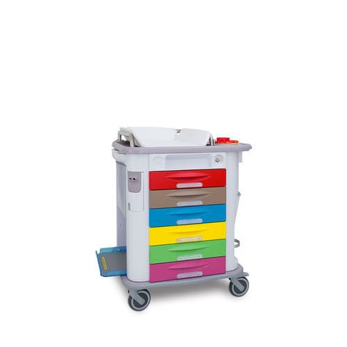 Carrello medico - CP - AURION - per uso generale / per dispositivi medici / multifunzione
