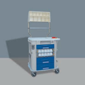 Carrello medico - CP MONODOSE - AURION - per uso generale / multifunzione / 3 cassetti