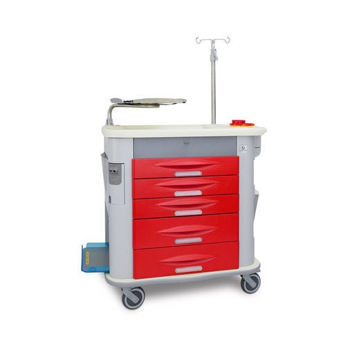 Carrello medico - MG 4 - AURION - di emergenza / per farmaci / per dispositivi medici