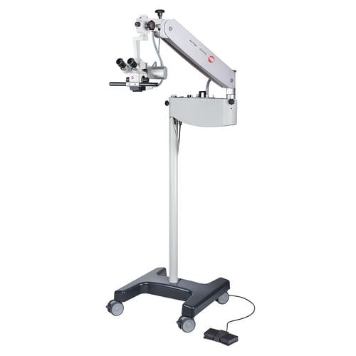 Microscopio operatorio oftalmico - SOM® 62 basic - Karl Kaps  - con rotelle