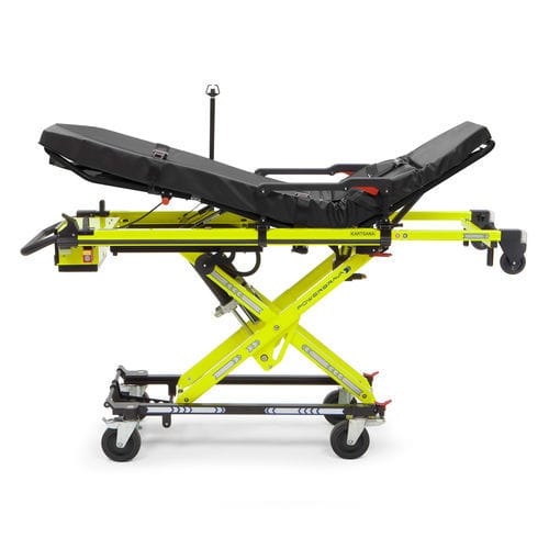 Barella con carrello da trasporto - POWER BRAVA - Kartsana - elettrica / ad altezza regolabile / a sezione unica