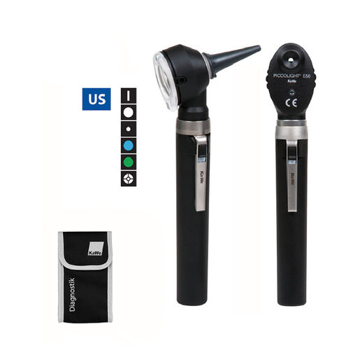 Kit medico diagnostico - 02.37405.021 - KaWe - KIRCHNER & WILHELM - con otoscopio / con oftalmoscopio