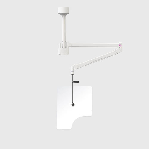 Pannello schermante di radioprotezione raggi X - 354 - Kenex Electro-Medical - a soffitto / con finestra / 0.50 mm
