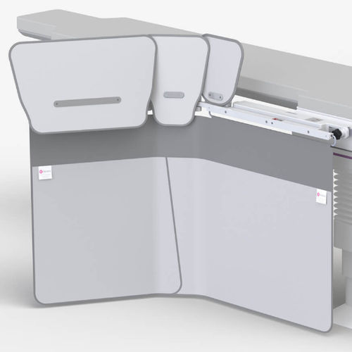 Pannello schermante di radioprotezione raggi X - 312/DS-060/1/3 - Kenex Electro-Medical - montato su tavolo da visita / 0.50 mm