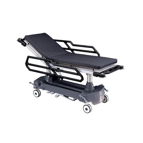 Barella con carrello da trasporto - K034 / 2K - Kenmak Hospital Furnitures  - idraulica / ad altezza regolabile / con schienale regolabile