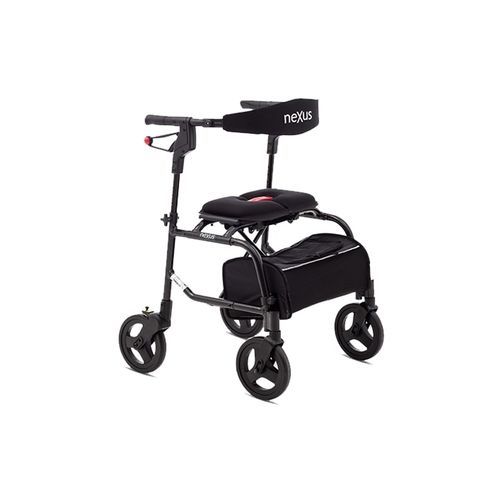 Deambulatore rollator a 4 ruote - NEXUS-3 - Kenmak Hospital Furnitures  - con sedile / con braccioli