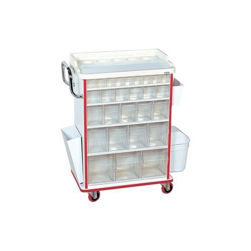Carrello medico - K040 / S - Kenmak Hospital Furnitures  - portamedicinali / portarifiuti / con cestello