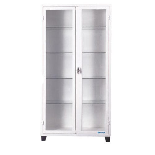 Armadio per farmaci - K072 - Kenmak Hospital Furnitures  - per ospedale / con ripiano / in metallo
